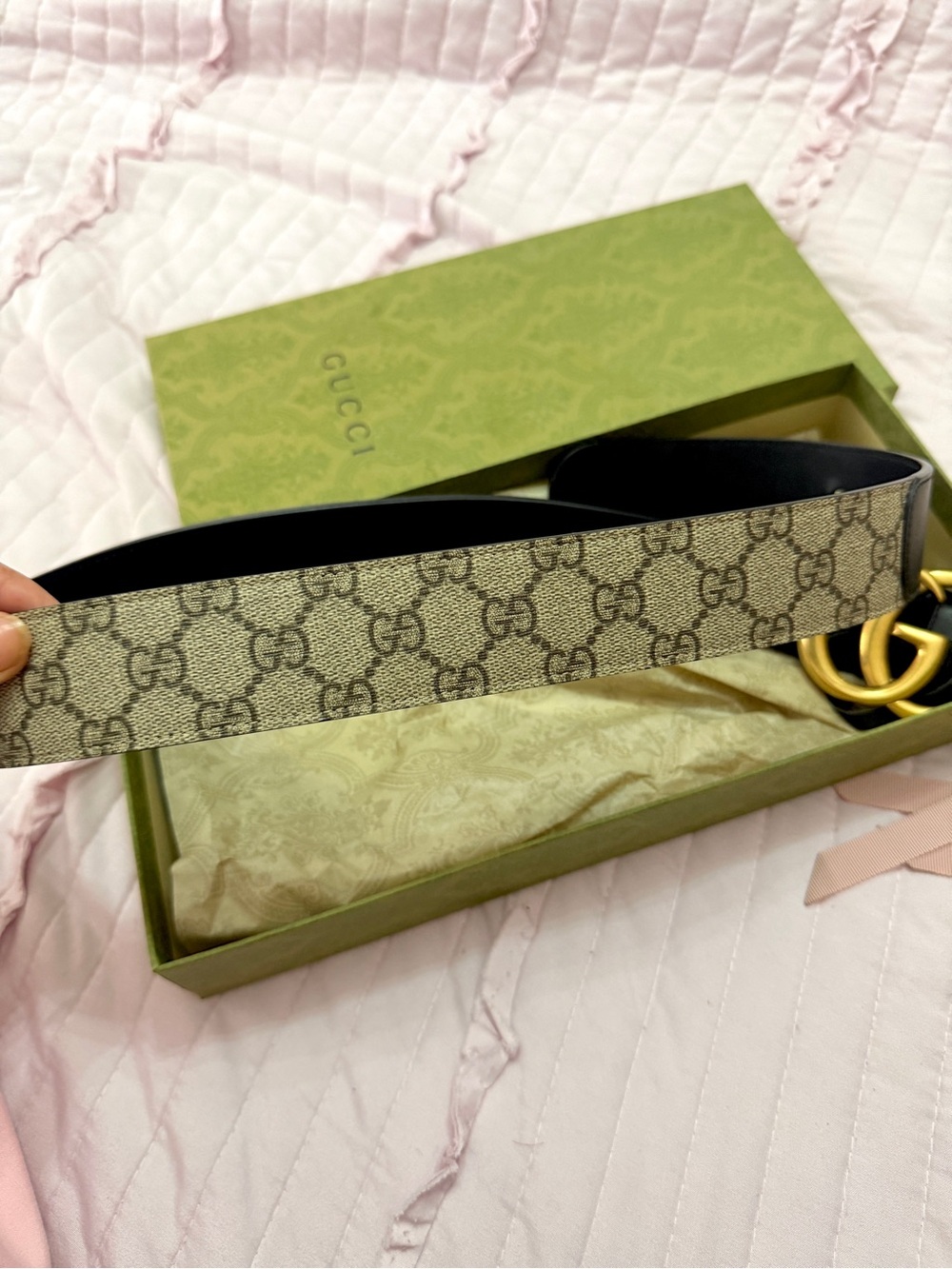 Authentic Gucci  Mormont belt size 85 - Picture 3 of 5